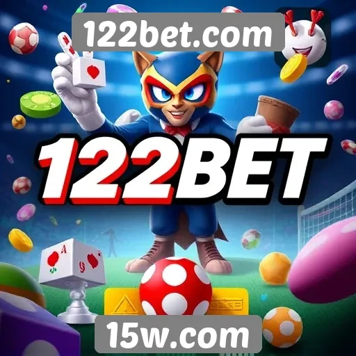 Variedade de jogos disponíveis em 122bet
